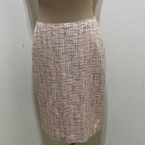 KARL LAGERFELD Skirt Women's Size 4 Pink Pencil Straight Lined